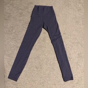 Lululemon High-Waist dark purple leggings size 2